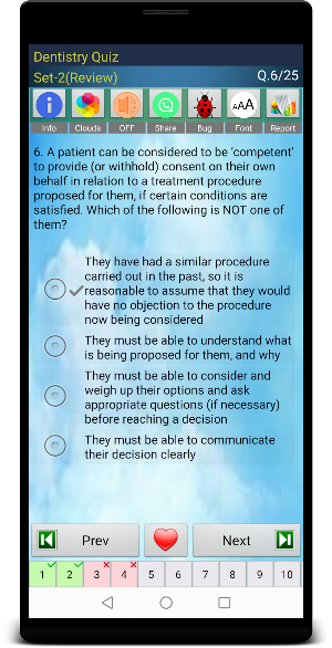 Dentistry Quiz Screenshot 3