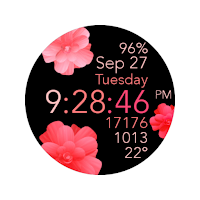 Animated Pink Flowers