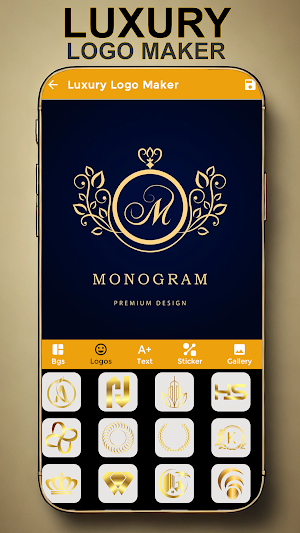 Luxury Logo Maker Screenshot 1