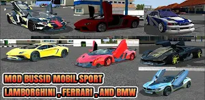 Mod Bussid Mobil Lamborghini Screenshot 1