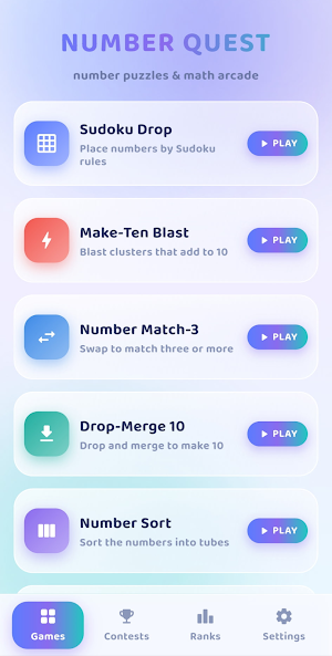 Number Quest: Math Games Screenshot 2