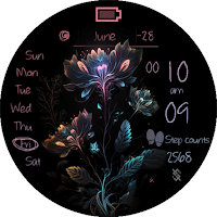 BFF9- Neon Art Flower Light