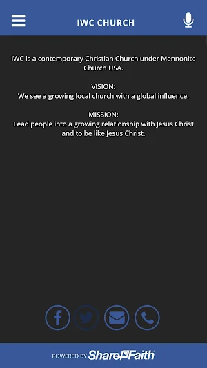 IWC APP Screenshot 1
