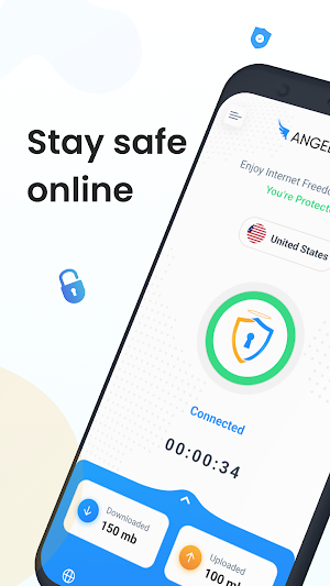AngelVPN - Fast & Reliable VPN Screenshot 2