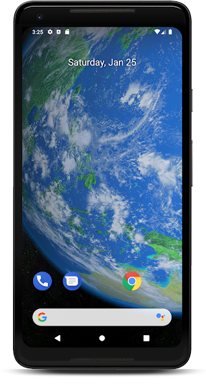 Earth 3D Live Wallpaper Screenshot 0
