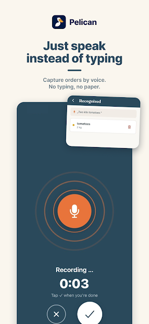 Pelican: Kitchen Orders Screenshot 2