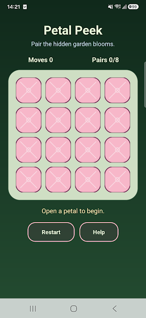 Petal Peek Screenshot 0
