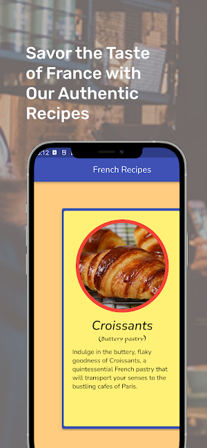 French Recipes Screenshot 0