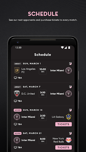 Inter Miami CF Screenshot 1