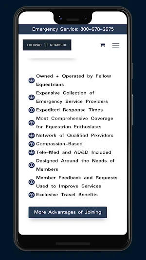 EquiPro Roadside Screenshot 1