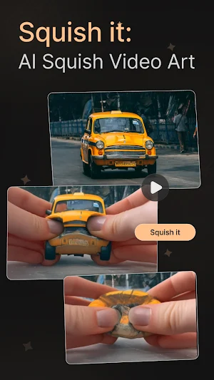 Squish it: AI Squish Video Art Screenshot 0
