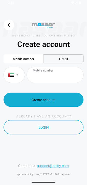 Masaar Travel Screenshot 0
