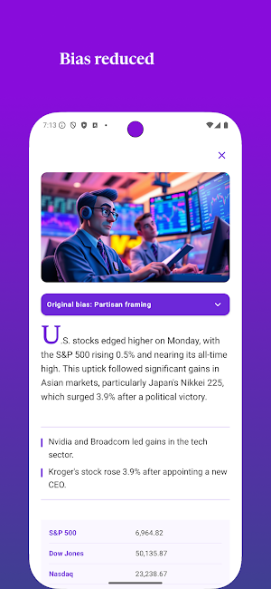 Purple News Screenshot 1