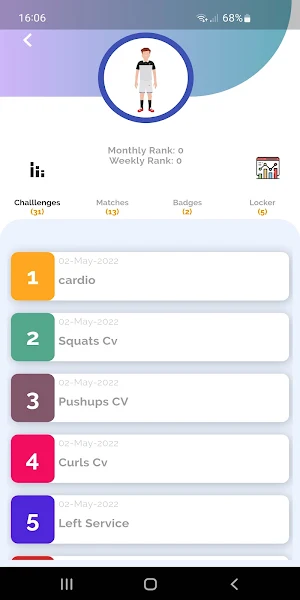 Charters Tennis Screenshot 1
