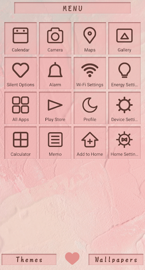 Pink Pastels Theme +HOME Screenshot 1