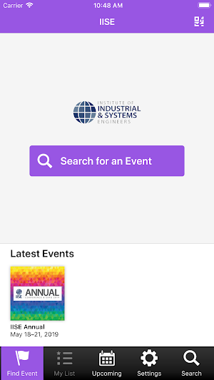 IISE Annual Screenshot 1