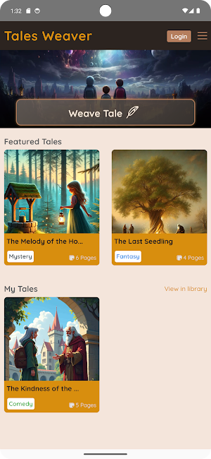 Tales Weaver AI Screenshot 2