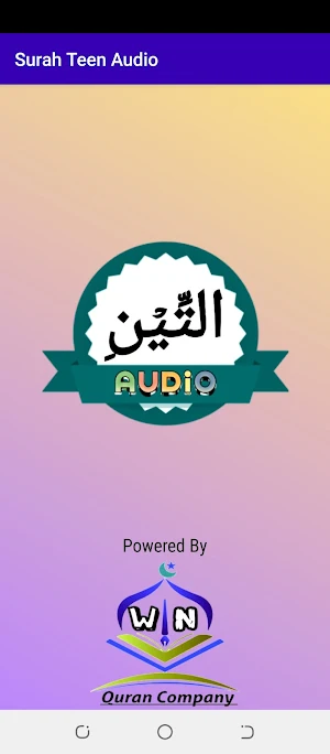 Surah Teen Audio Screenshot 3