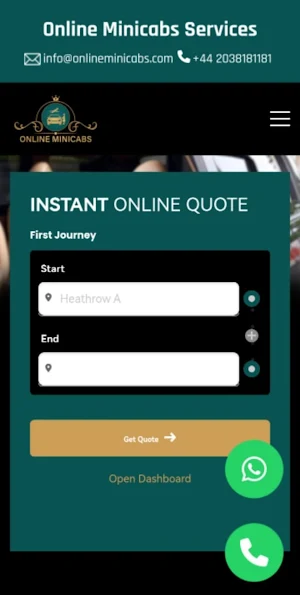 Online Mini Cabs Screenshot 0
