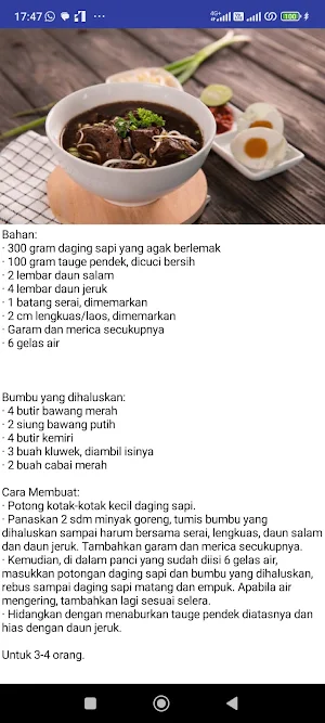 GUDANG RESEP Screenshot 1