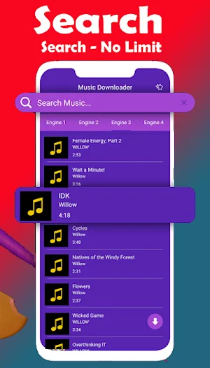 Tubidy Music Mp3 Downloader Screenshot 1