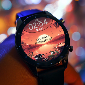 KeyWF44 Coffee Sunset II Watch Screenshot 1
