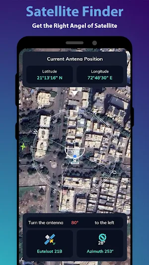 Satellite Finder & GPS Tools Screenshot 2