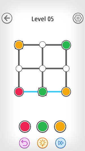 ColorDots & Lines: Puzzle game Screenshot 2