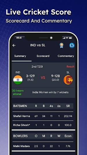 Live Cricket TV HD Screenshot 2