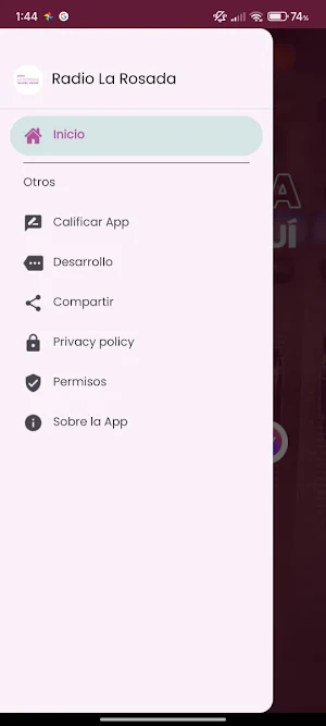 Radio La Rosada Screenshot 2