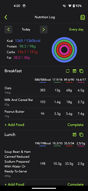 EdiFit Screenshot 2