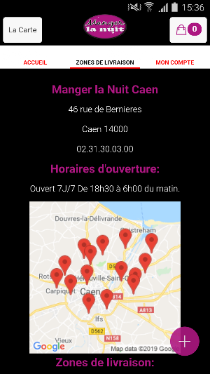 Manger la Nuit Caen Screenshot 3