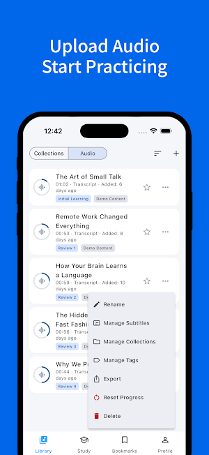 Echo Loop: English Coach Screenshot 1