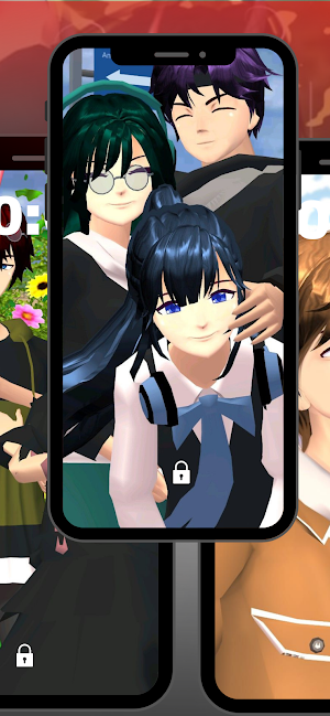Sakura Wallpaper Hijab School Screenshot 3