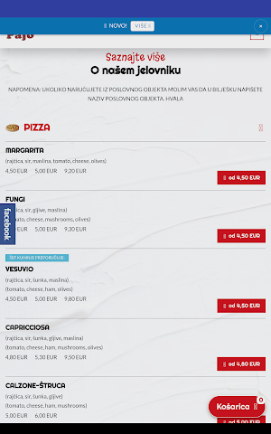 Bistro "Pajo" Screenshot 2