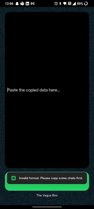 Chat Screen Share to PDF Screenshot 1