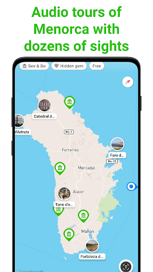 Menorca Tour Guide:SmartGuide Screenshot 0