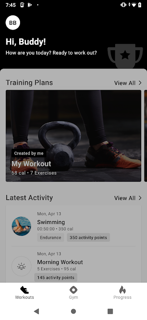 BLOCK Gym Screenshot 0