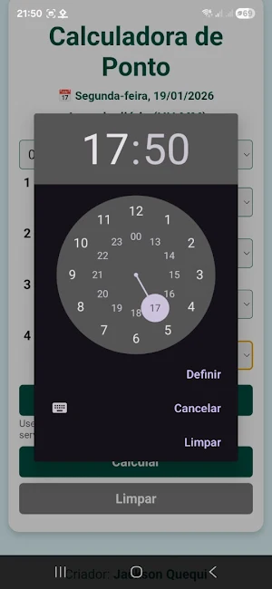 Calculadora de Ponto Screenshot 1