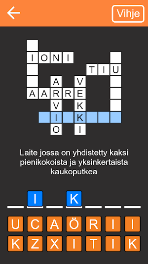 Sanaristikko Screenshot 0