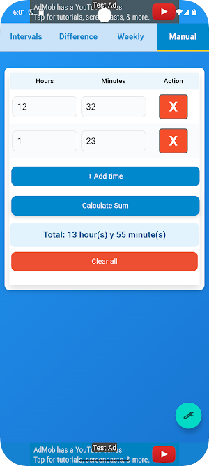 Time Calculator Screenshot 3