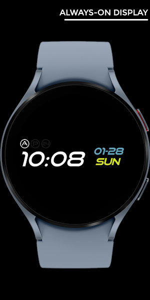 Nighty Digital 25 - watch face Screenshot 2