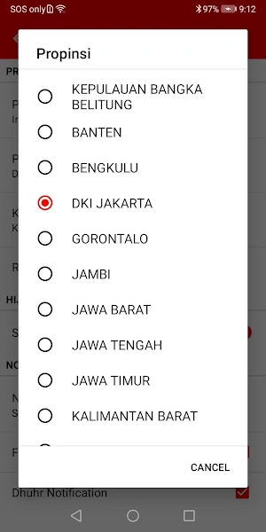 Jadwal Sholat Indonesia - Kiblat, Adzan, Tasbih Screenshot 2