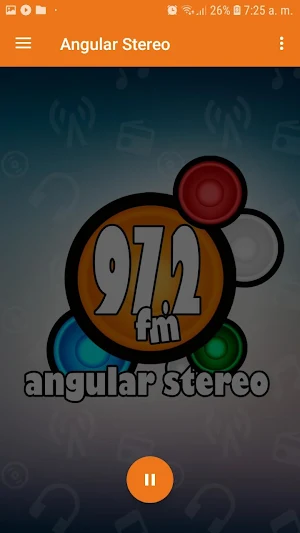 Angular Stereo 97.2 FM Screenshot 1