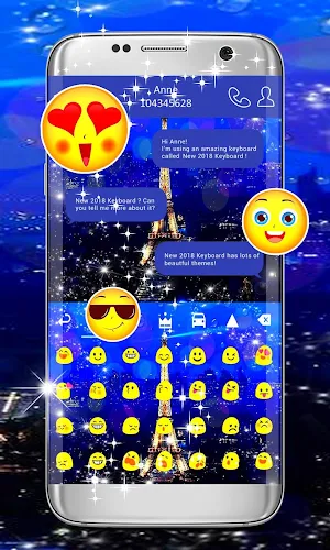 Paris Keyboard Theme screenshot 2