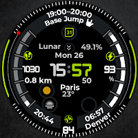 Digital Watch Face CUE124