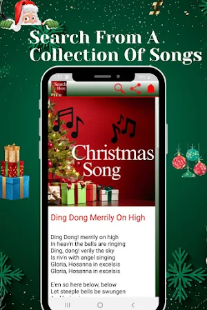 Christmas Songs Lyrics Screenshot 2
