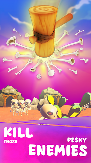 Skelly Whack - Crush Bones Screenshot 2