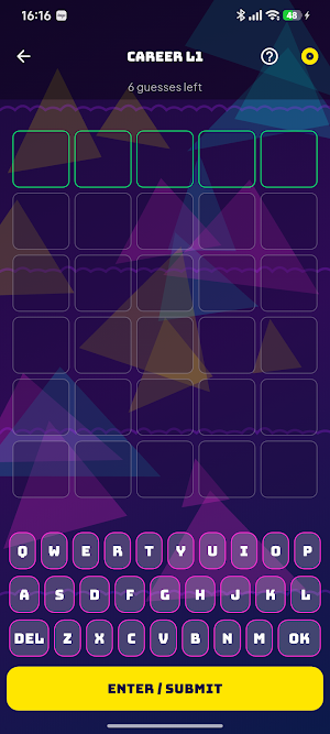 Pixel 90s Retro Word Game Screenshot 2