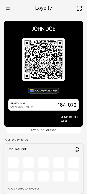 Coffeeboy Rewards Screenshot 3